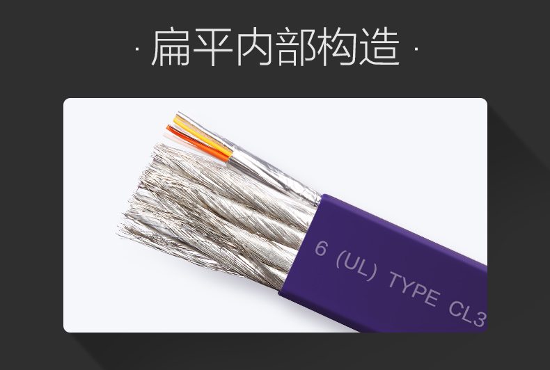 开博尔L系列hdmi线2.0版4K高清线扁平镀银投影仪连接线0.5米-15米